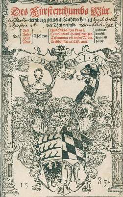 Bild Nr.1: 130-2116 Des Fürstenthumbs Württemberg: (Deutschland, Baden-Württemberg)