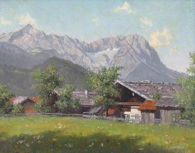 Bild Nr.1: 130-2197 Neger, A.: (Deutschland, Garmisch-Partenkirchen)