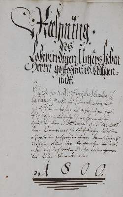 Bild Nr.1: 130-2205 Kirchen-Rechnungen: (Deutschland, Heiligenstadt, Handschriften)