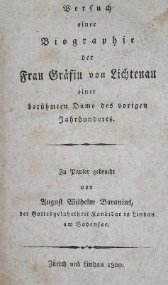 Bild Nr.1: 130-2219 Baranius,A.W.: (Deutschland, Lichtenau)