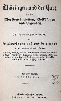 Bild Nr.1: 130-2297 Sydow,F.v. (Hrsg.).: (Deutschland, Thüringen)