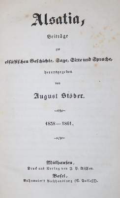 Bild Nr.1: 130-2314 Stöber,A.: (Frankreich, Elsass)