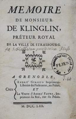 Bild Nr.1: 130-2320 (Gennes,P.de).: (Frankreich, Klinglin)