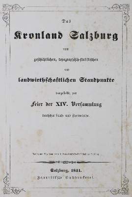 Bild Nr.2: 130-2364 Kronland Salzburg, Das,: (Österreich, Salzburg)