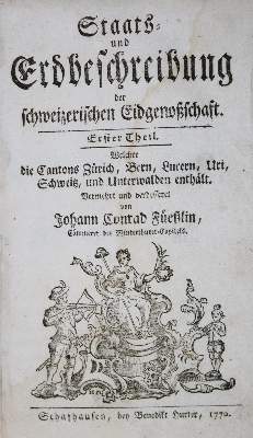 Bild Nr.1: 130-2375 Füeßli,J.C.: (Schweiz)