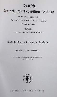 Bild Nr.1: 130-2383 Ritscher,A.: (Verschiedene Länder - Geschichte, Arktis-Antarktis-Nordländer)