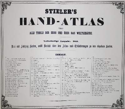 Bild Nr.1: 130-2402 Stieler,A.: (Verschiedene Länder - Geschichte, Atlanten)