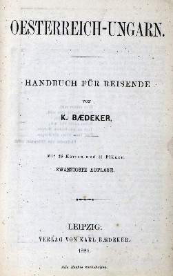 Bild Nr.2: 130-2415 Sammlung: (Verschiedene Länder - Geschichte, Baedeker)