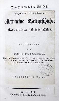 Bild Nr.2: 130-2423 Christiani,W.E. u. C.F.X.Millot.: (Verschiedene Länder - Geschichte)