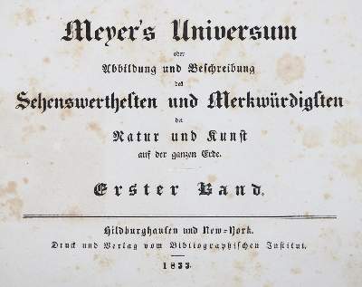 Bild Nr.4: 130-2464 Meyer's Universum: (Verschiedene Länder - Geschichte)