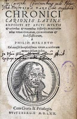 Bild Nr.1: 130-248 Melanchthon,P. u.a.: (Alte Drucke, Handschriften und Theologie)