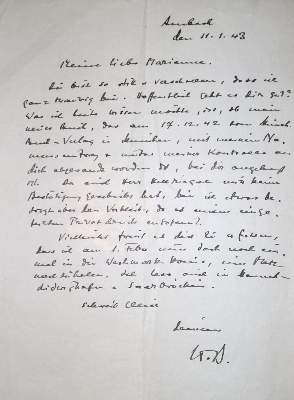 Bild Nr.1: 130-2505 Bonsels, Waldemar,: (Autographen)