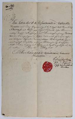 Bild Nr.1: 130-2532 Schreibers, Karl Franz Anton Ritter von,: (Autographen)