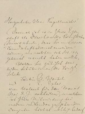 Bild Nr.1: 130-2536 Wagner, Richard: (Autographen)