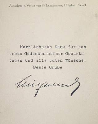 Bild Nr.2: 130-2540 Wilhelm, Kronprinz von Preußen.: (Autographen)