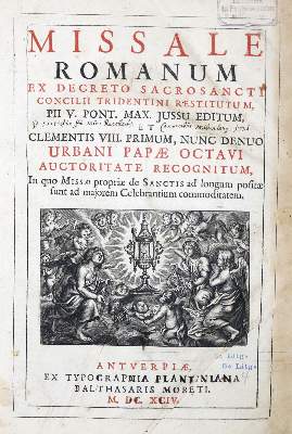 Bild Nr.1: 130-258 Missale: (Alte Drucke, Handschriften und Theologie)