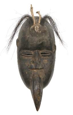 Bild Nr.1: 130-2633 Gägon o. Gagon Schnabelmaske: (Afrika, Masken)
