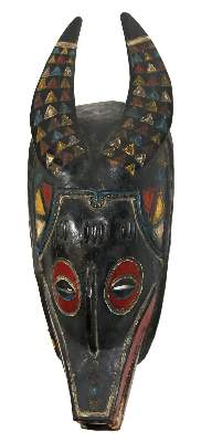 Bild Nr.1: 130-2641 Zamble Maske: (Afrika, Masken)