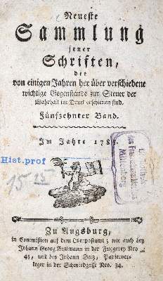 Bild Nr.1: 130-268 Neuste Sammlung: (Alte Drucke, Handschriften und Theologie)