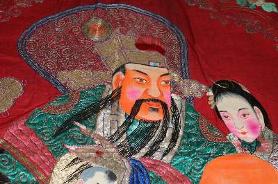 Bild Nr.2: 130-2692 Wandbehang, Sanxing.: (Asiatika)