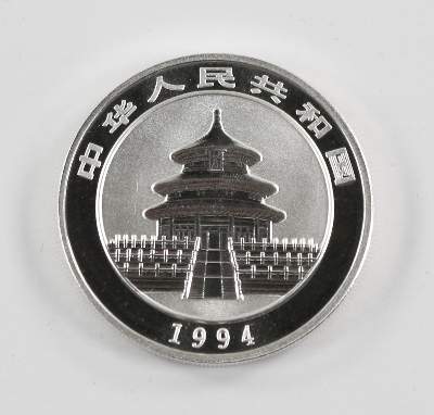 Bild Nr.3: 130-2708 China 11 x 10 Yuan Panda.: (Münzen und Medaillen)