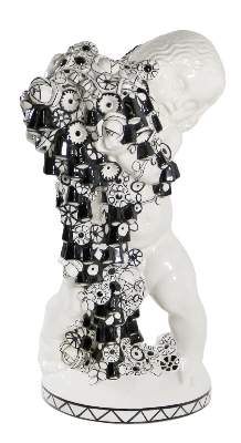 Bild Nr.1: 130-2723 Michael Powolny gr. Putto: (Porzellan u. Keramik)