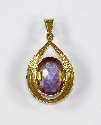 Bild Nr.2: 130-2726 Amethystanhänger: (Schmuck, Anhänger)