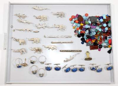 Bild Nr.2: 130-2732 Art Déco Schmucksammlung: (Schmuck)