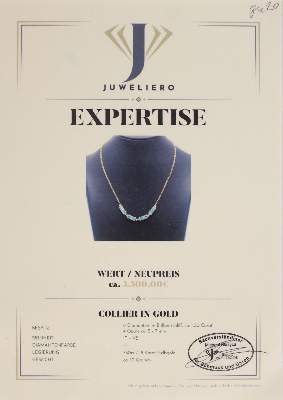 Bild Nr.4: 130-2741 Opalcollier 18k GG: (Schmuck, Collier)