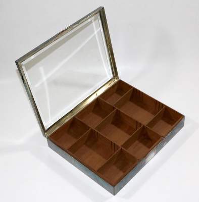 Bild Nr.2: 130-2759 Prächtige Raucherschatulle.: (Silber)