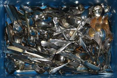 Bild Nr.3: 130-2760 Riesige Besteck-Sammlung.: (Silber)