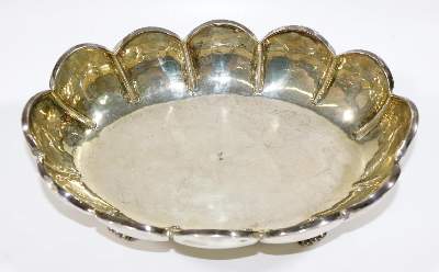 Bild Nr.1: 130-2768 Silberschale.: (Silber)
