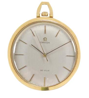 Bild Nr.1: 130-2807 Omega 14k GG: (Uhren, Taschenuhren)