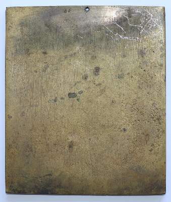 Bild Nr.2: 130-2815 Emaillierte Bronzeikone,: (Volkskunst, Ikonen)