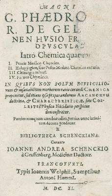 Bild Nr.1: 130-282 Phaedro,G.: (Alte Drucke, Handschriften und Theologie)