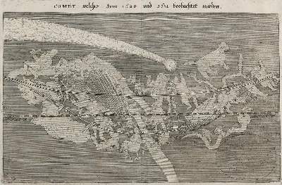 Bild Nr.1: 130-2876 Komet C/1680 V1.: (Varia, Astronomie)