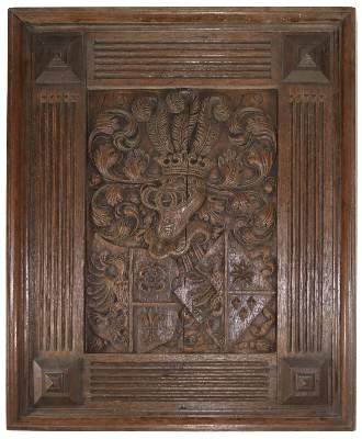 Bild Nr.1: 130-2918 Wappenplatte.: (Varia, Heraldik)