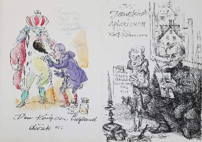 Bild Nr.1: 130-2929 Reimann, Rudolf Heinrich Georg: (Varia, Karikatur)