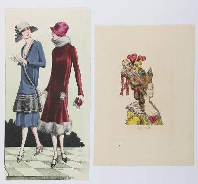 Bild Nr.3: 130-2959 Mode.: (Varia, Mode und Trachten, Art Deco)