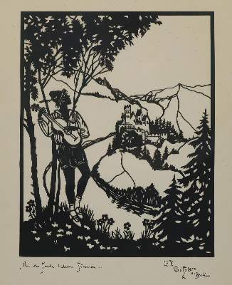Bild Nr.3: 130-2997 Sammlung: (Varia, Scherenschnitte)