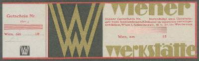 Bild Nr.1: 130-3010 Wiener Werkstätte.: (Varia)