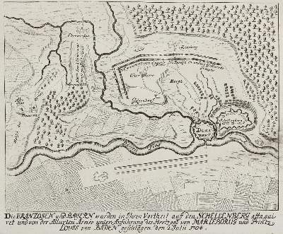 Bild Nr.2: 130-3102 Höchstädt an der Donau u. Schellenberg bei Donauwörth.: (Deutschland)
