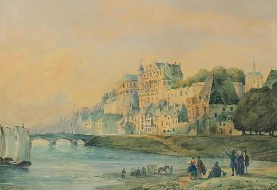 Bild Nr.1: 130-3247 Gavarni, Paul: (Ausland, Frankreich, Amboise)