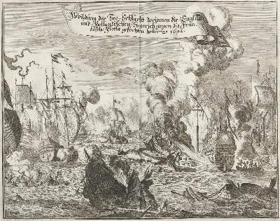 Bild Nr.1: 130-3275 Seeschlachten von Barfleur und La Hougue.: (Ausland, Frankreich)