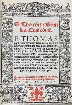 Bild Nr.1: 130-343 Thomas von Aquin.: (Alte Drucke, Handschriften und Theologie)