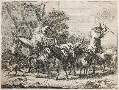 Bild Nr.1: 130-3604 Berghem, Nicolaes: (Künstlergraphik)