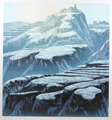 Bild Nr.2: 130-3662 Weide, Wang: (Künstlergraphik, China)