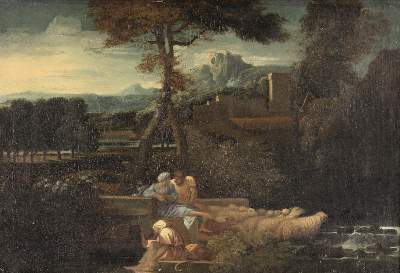 Bild Nr.1: 130-3720 Dughet, Gaspard (auch Poussin): (Künstlergraphik)