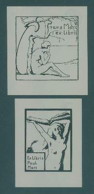 Bild Nr.1: 130-3748 Marc, Franz: (Künstlergraphik, Exlibris)