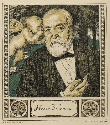 Bild Nr.1: 130-3815 Hans Thoma.: (Künstlergraphik)
